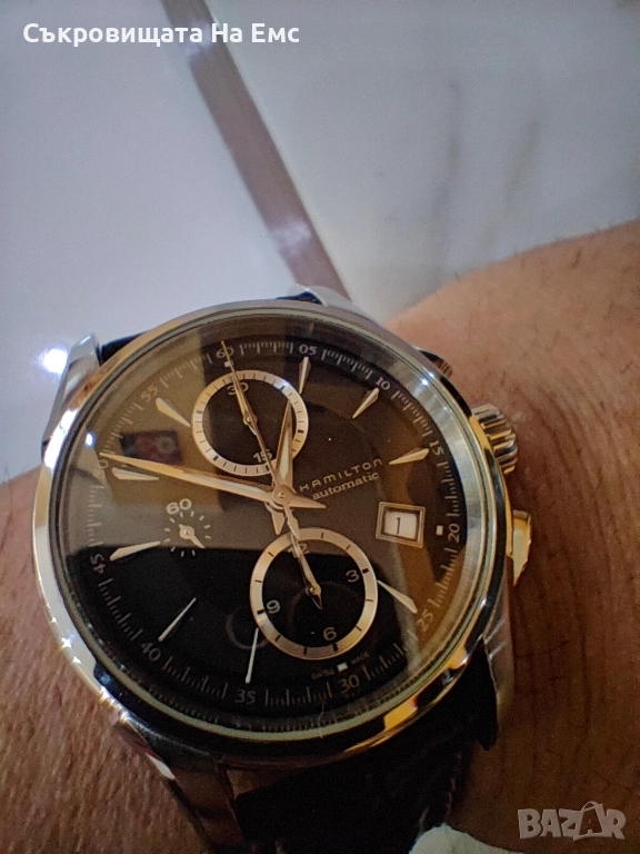 Hamilton Automatic Ehronograph Eta Valjoux 7750, снимка 1