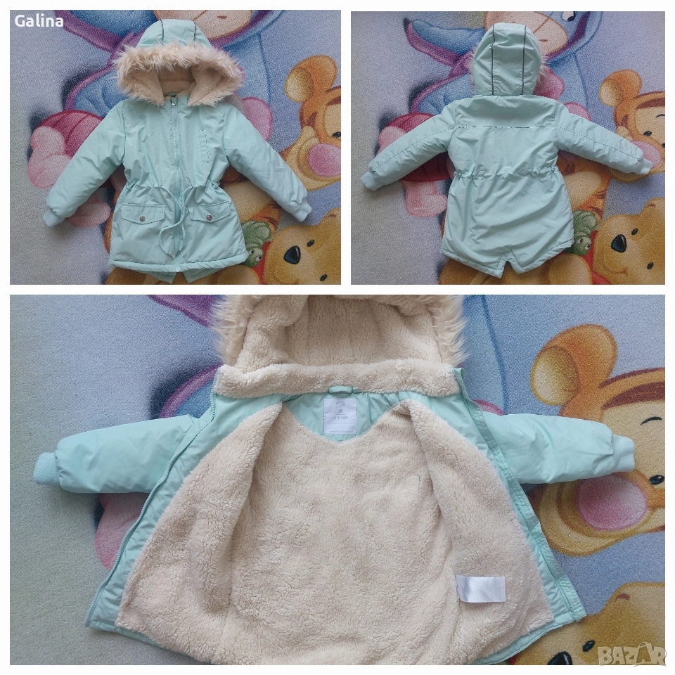 дебело зимно яке за момиче , снимка 1