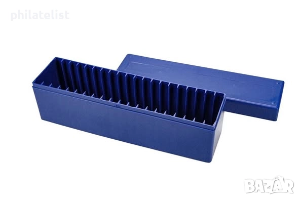 SAFE – Кутия за 20 сертифицирани монети – NGC , PCGS – син цвят, снимка 1