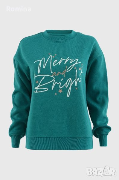 Дамски суитшърт Merry & Bright, снимка 1