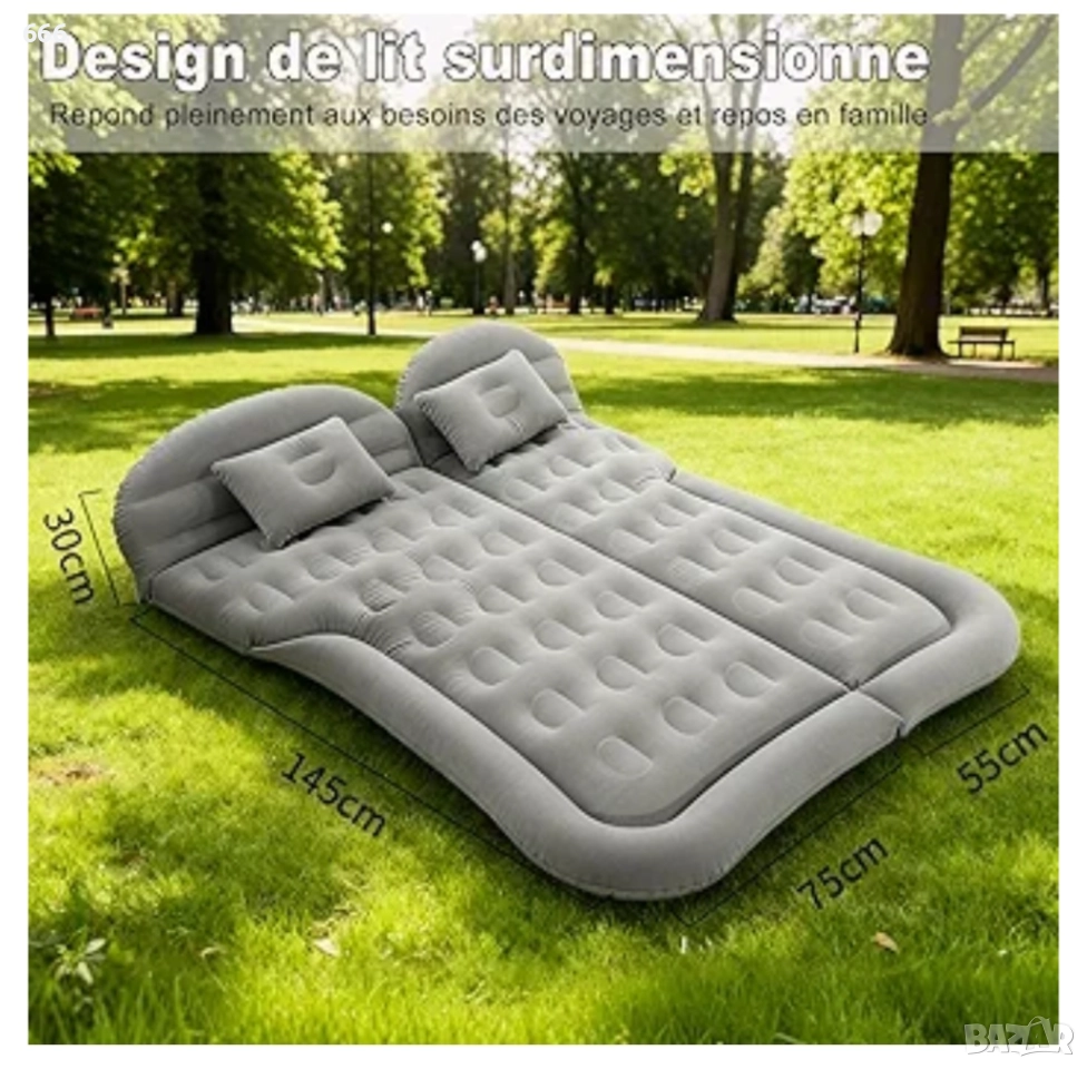 Надуваем матрак за кола за SUV, снимка 1