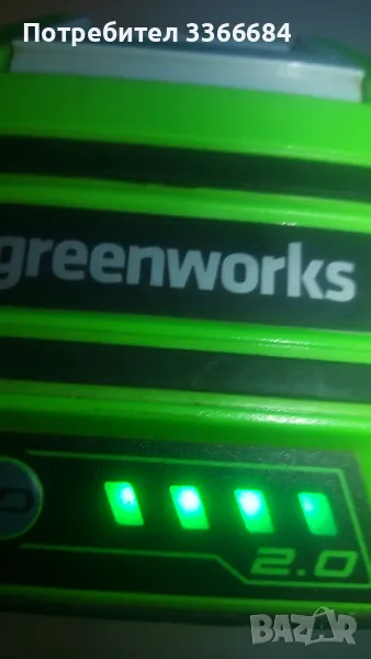 Батерия Greenworks, снимка 1