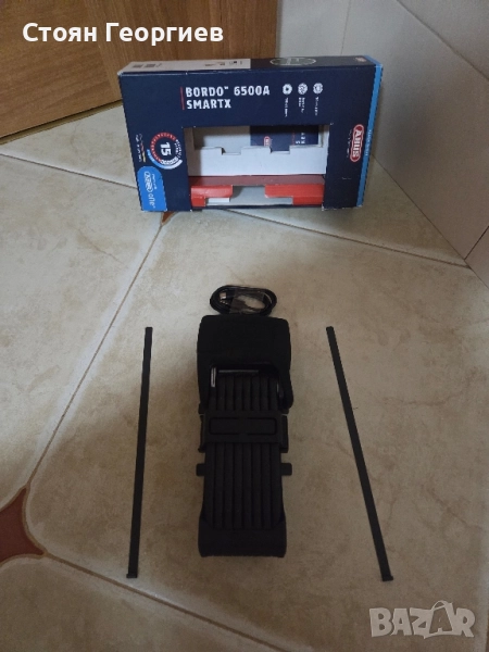 Заключв﻿ащи пластини за велосипед ABUS BORDO™ One 6500A, SmartX, снимка 1