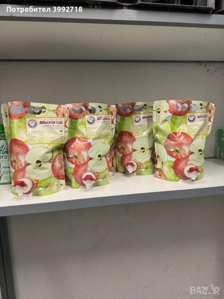 Ябълков сок натурален / сок от ябълка , снимка 1