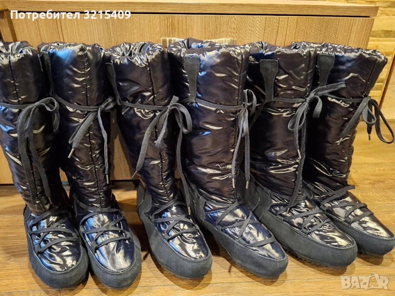 Нови италиански дамски зимни боти, ботуши, апрески , снимка 1