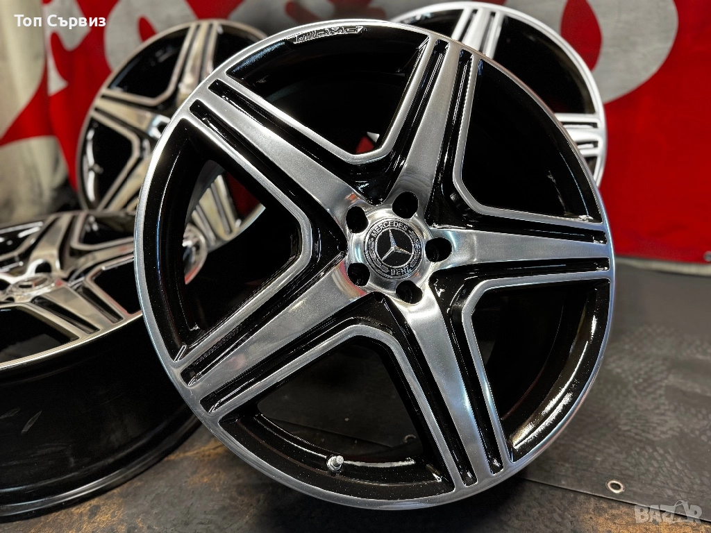 Алуминиеви джанти за Мерцедес АМГ (Mercedes AMG), 21 цола, 5х112, снимка 1