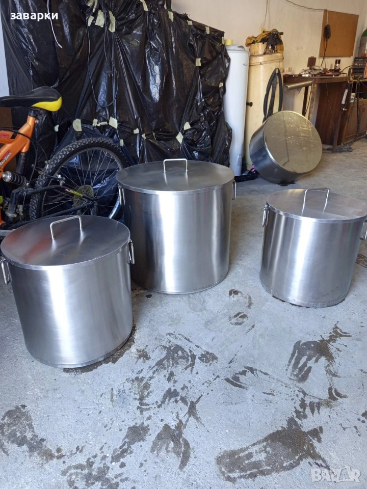 неръждаем казан, снимка 1