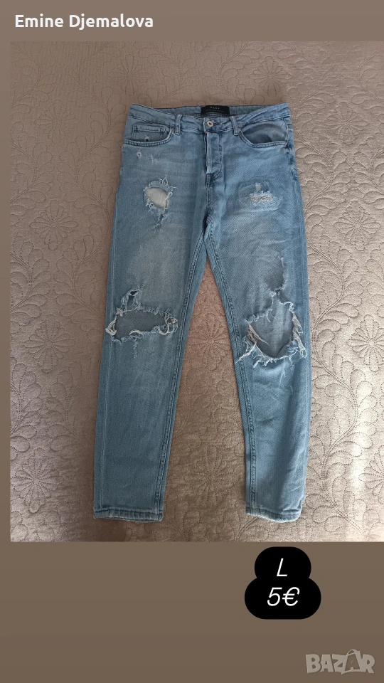 дамски дънки накъсани , снимка 1