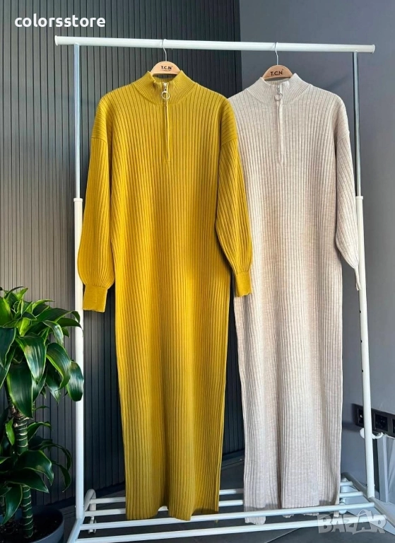 Дамска дълга рокля-IM92D, снимка 1