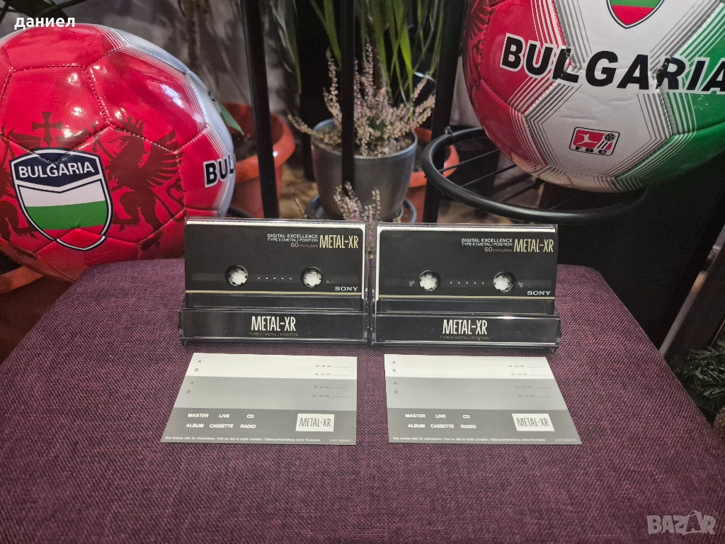 Аудио касети SONY METAL XR 60 - TYPE IV - метална лента с хубави записи - POP и Jazz музика+подарък, снимка 1