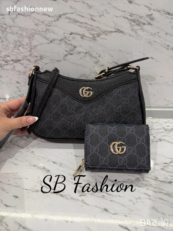 Gucci комплект чанта и портмоне, снимка 1