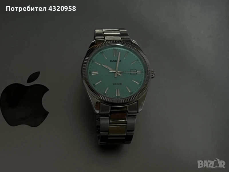 Casio MTP Tiffany Blue, снимка 1