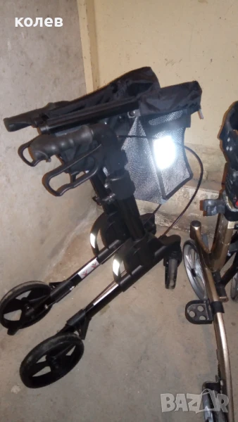 Алуминиев ролатор, помощна количка под наем или закупуване, снимка 1