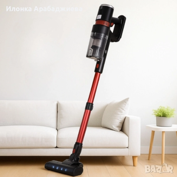 Безжична ръчна прахосмукачка тип „стик“ – V Group KB-703B, снимка 1