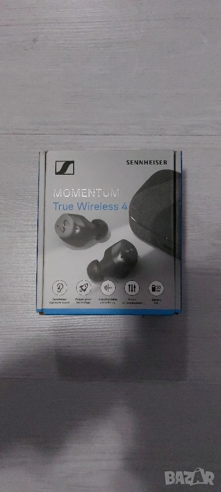Нови, неразопаковани Безжични слушалки Sennheiser MOMENTUM True Wireless 4 с ANC и Hi-Res Audio, снимка 1