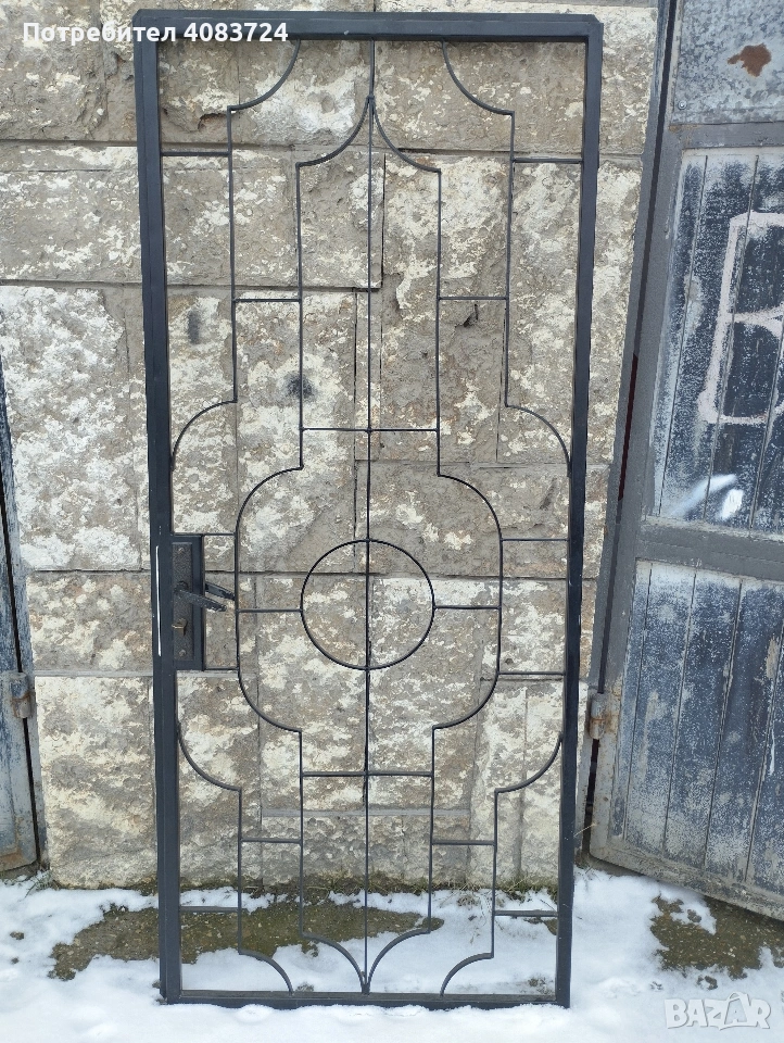 Метална врата решетка, снимка 1