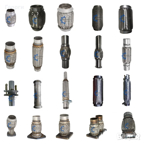 Мека връзка за ауспух / гърне Ф38.5 - Ф102, снимка 1