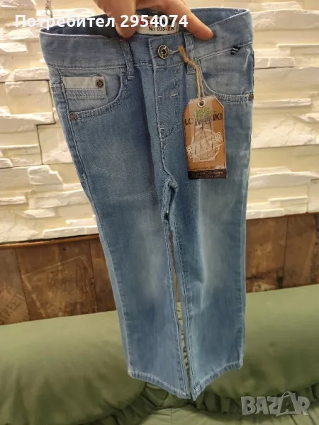 дънки детски нови 3-4год 10лв, снимка 1