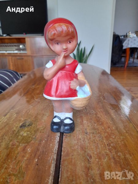 Стара кукла Червената шапчица #2, снимка 1