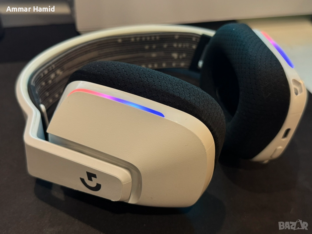 Гейминг слушалки Logitech G733 White, снимка 1