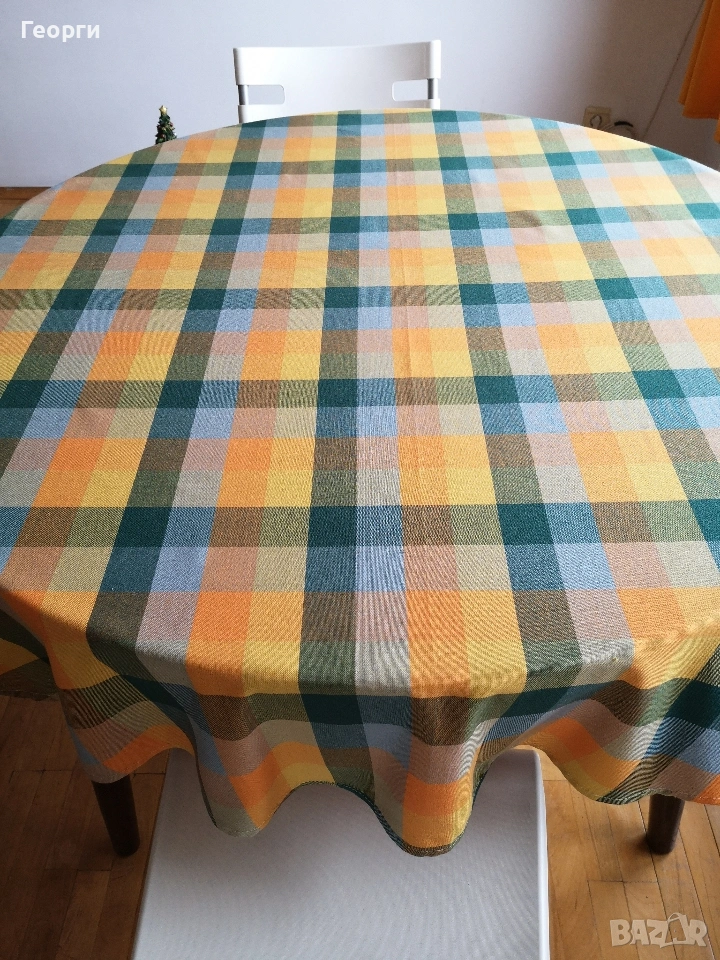 Покривка за кръгла масс, снимка 1