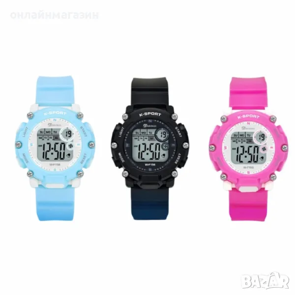 Детски дигитален спортен часовник K-SPORT WF156, снимка 1