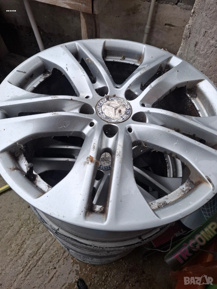 джанти 4 броя оригинални мерцедес 17 , снимка 1