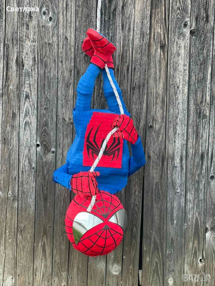 Уникална 3D пинята/тематичен декор – Спайдър-Мен!, снимка 1