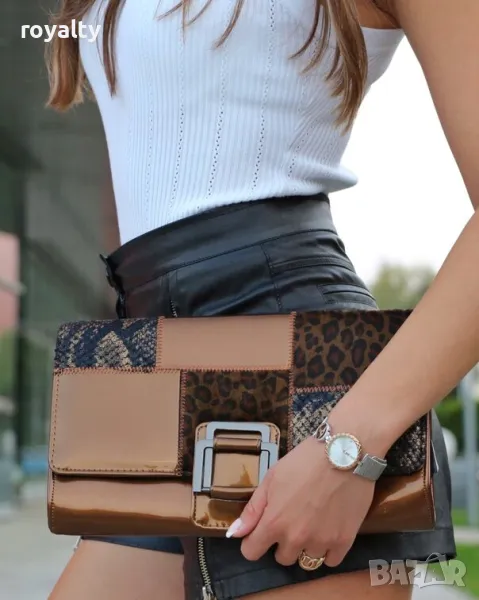 Дамска чанта - кафява, снимка 1