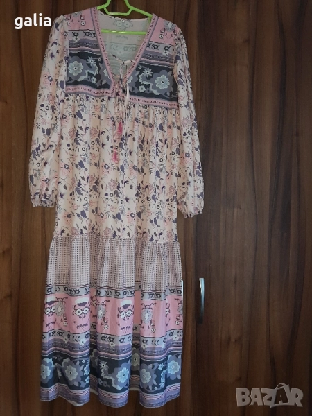 Дълга рокля- размер L, снимка 1