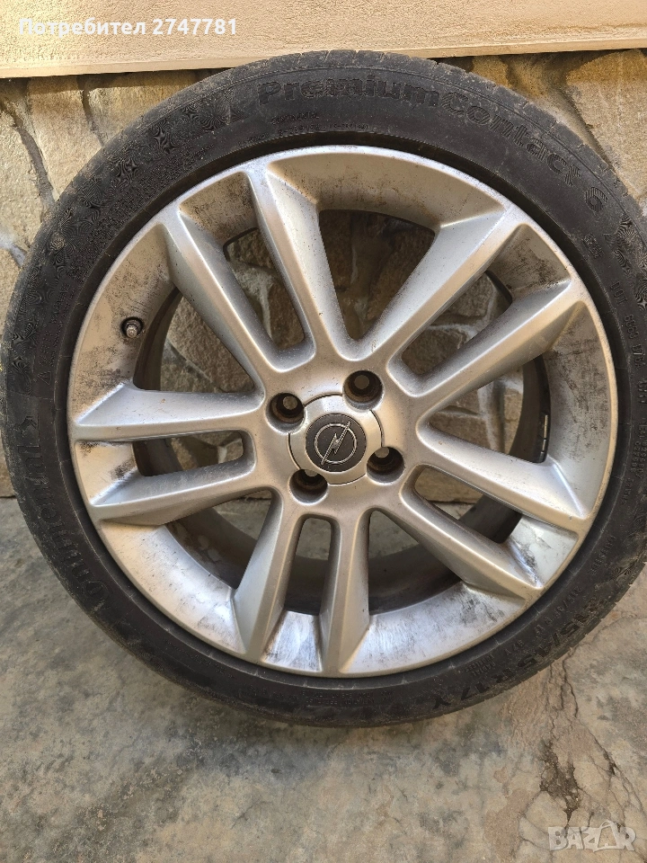 гуми с джанти 215/45/17-4бр., снимка 1