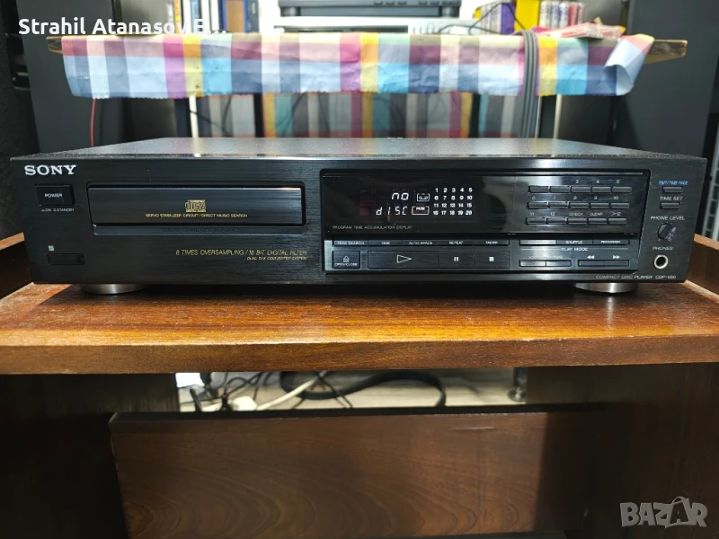Sony CDP-590 Сиди Плеър, снимка 1