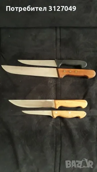 Стари касапски ножове Терна Велико Търново и П.Денев Габрово, снимка 1