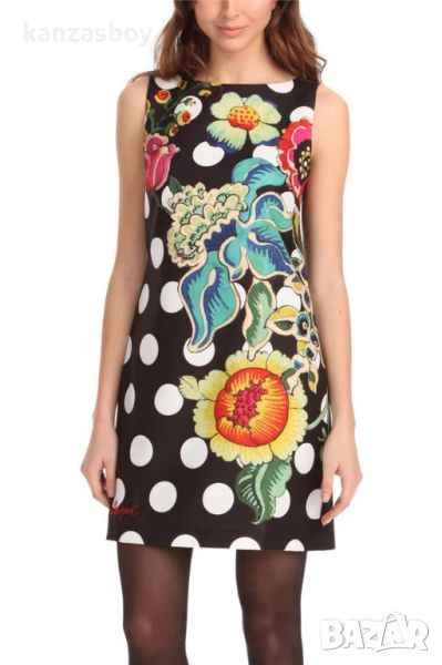 Desigual dress multicolored floral - страхотна рокля КАТО НОВА , снимка 1
