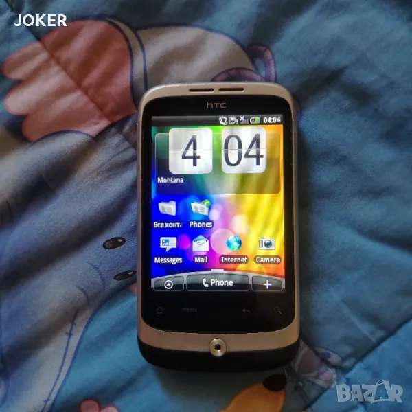 Оригинален смартфон HTC Wildfire A3333 Android 3G 5.0MP, снимка 1