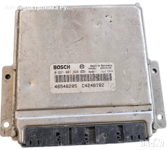 Компютър двигател за Fiat Brava Hatchback (10.1995 - 06.2003) 1.9 JTD 105, Bosch 0281001928 , снимка 1