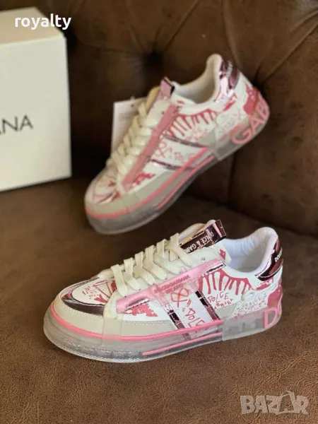 Dolce & Gabbana розови дамски маратонки , снимка 1
