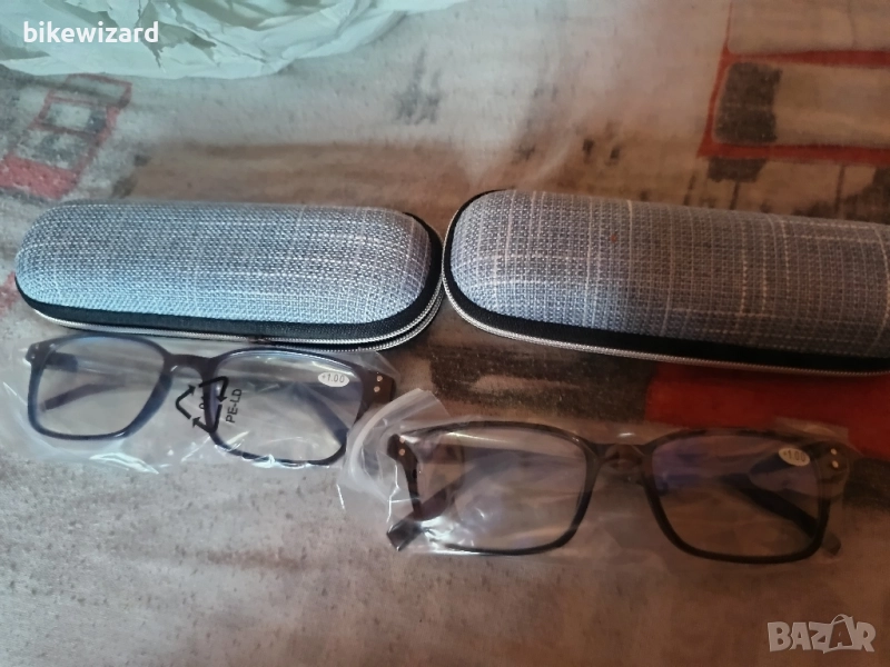 2 броя диоптрични очила за четене + 1.00 НОВИ , снимка 1