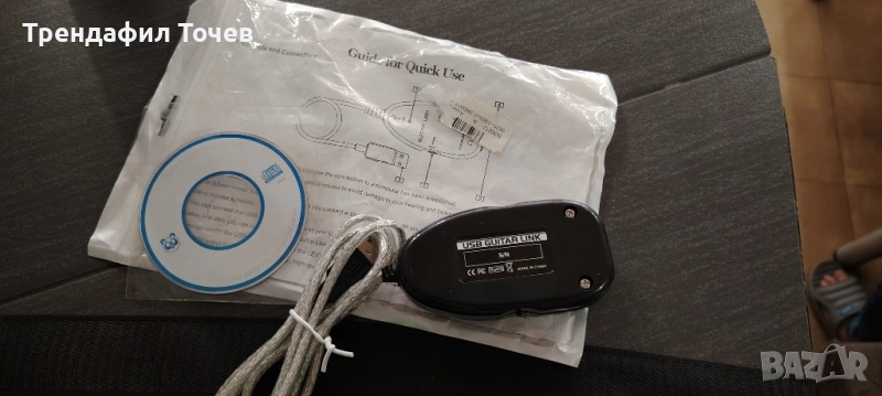 usb саунд карта за китара, снимка 1