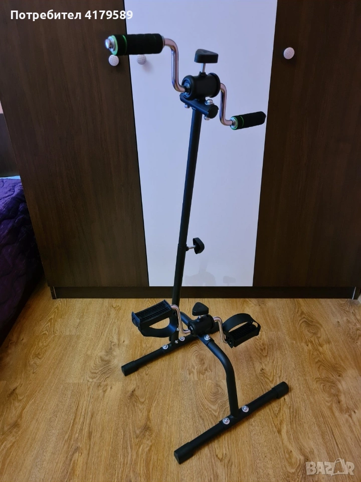 Мини велоергометър за раздвижване на краката и ръцете, снимка 1