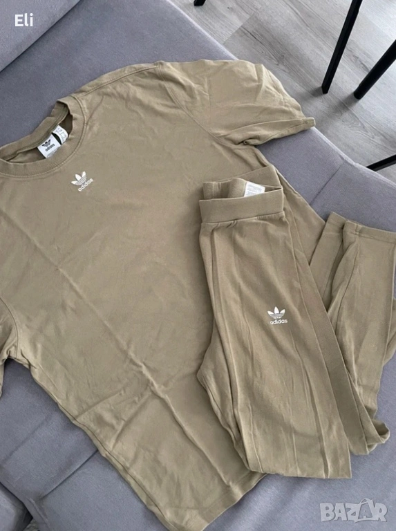 Комплект Адидас / бежово , снимка 1