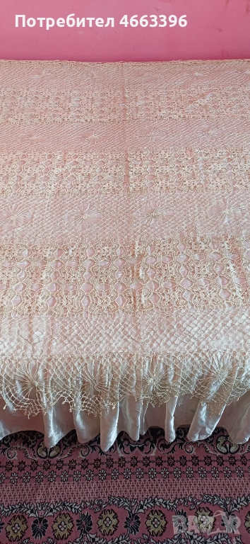 Покривало за легло на една кука, снимка 1