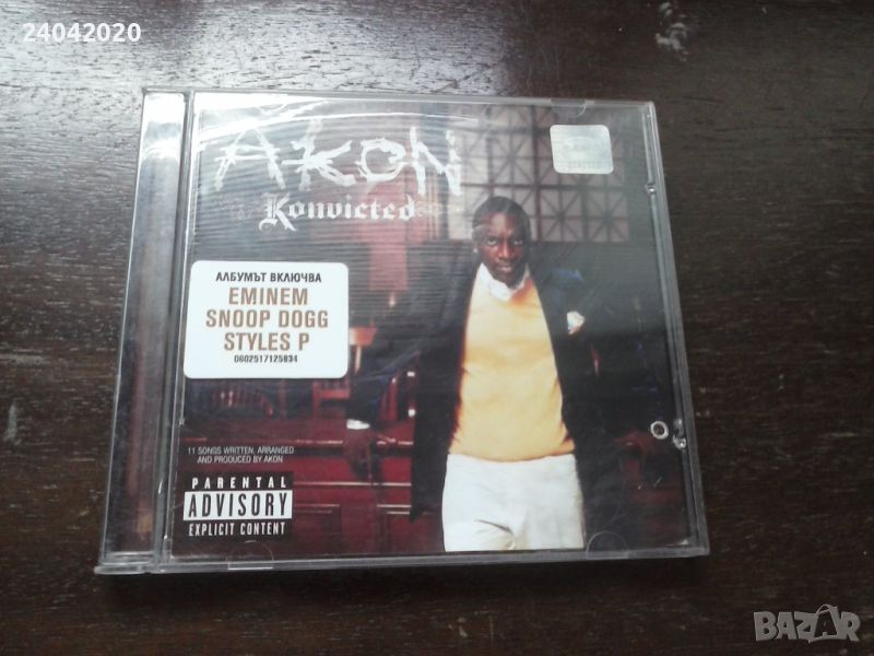 Akon – Konvicted лицензен диск, снимка 1