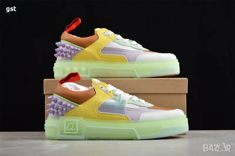 Уникални Christian Louboutin Astroloubi Редки дизайнерски Маратонки Кецове Унисекс мъжки дамски, снимка 1