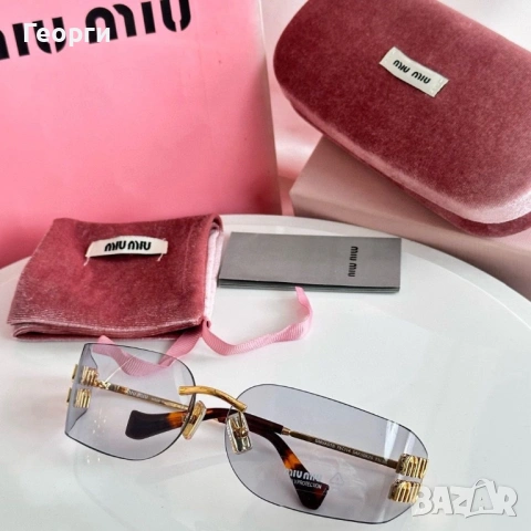 Дамски Слънчеви очила MİUMİU, снимка 5 - Слънчеви и диоптрични очила - 53768147