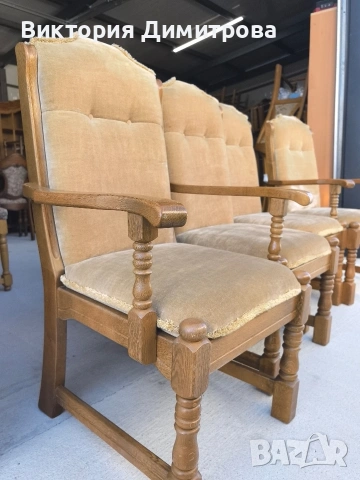 Комплект от 6 трапезни стола , снимка 2 - Столове - 53866207