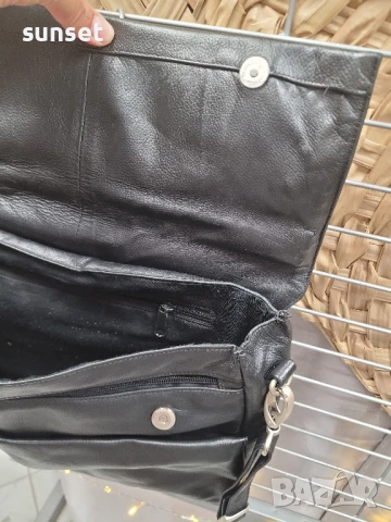 естествена кожа чанта за документи, за работа, А, снимка 2 - Чанти - 50943077