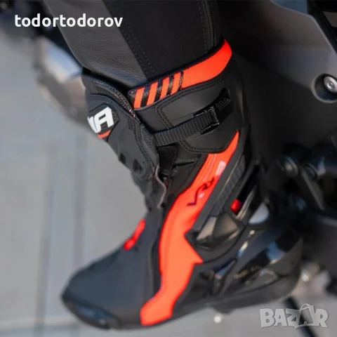 Мото ботуши SHIMA VRX-3 ,всички протектори,подвижна става,вентилация, снимка 5 - Аксесоари и консумативи - 51208601