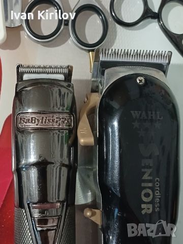 WAHL SENIOR+ BABYLISS PRO+ножици бръснач внос от Англия , снимка 4 - Други машини и части - 45872803