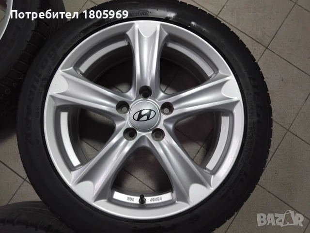 4бр. ал. джанти Hyundai/Kia 7x17 , 5x114,3 , ET45 , централен отвор 67,1мм